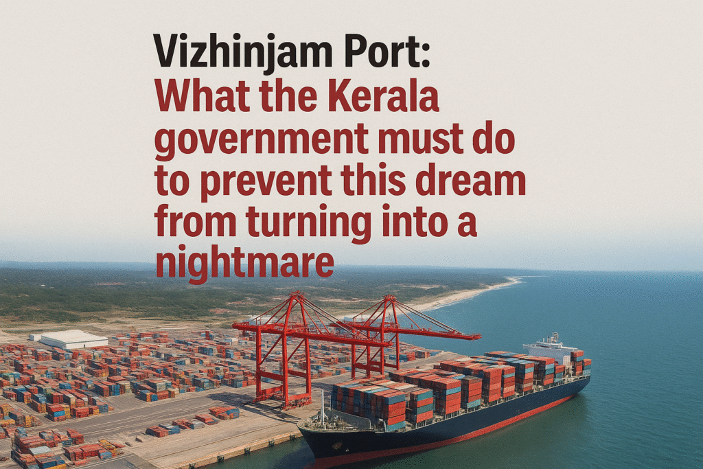 Vizinjam Port: What the Kerala government must do to prevent this dream from turning into a nightmare