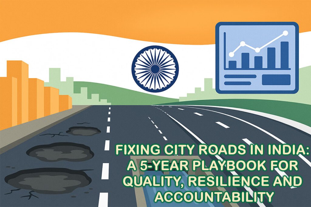 Fixing City Roads in India: A 5-Year Playbook for Quality, Resilience, and Accountability